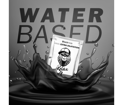 BLACK HOLE - WATER BASED GEL EXTRA DILATATION 6 ML SINGLE DOSE