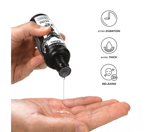 BLACK HOLE - GEL SILICONE BASE ANAL DILATION 100 ML