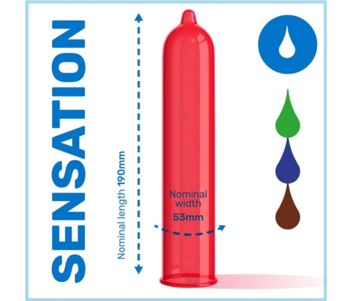 PASANTE - CONDOMS ECO PACK FLAVORS BAG 288 UNITS