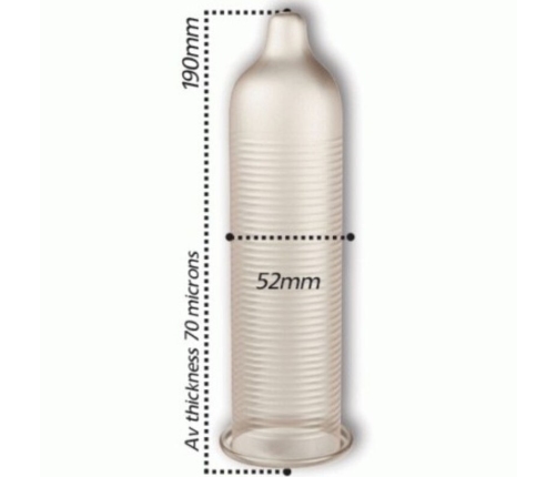 PASANTE - PRESERVATIVO EFECTO FRIO BOLSA 144 UNIDADES