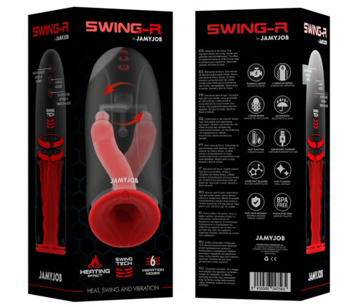 JAMYJOB - SWING-R HEATING EFFECT, SWING TECH AND VIBRATION MASTURBATOR