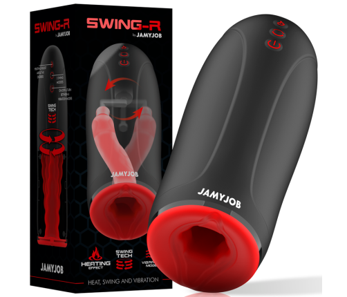 JAMYJOB - SWING-R HEATING EFFECT, SWING TECH AND VIBRATION MASTURBATOR