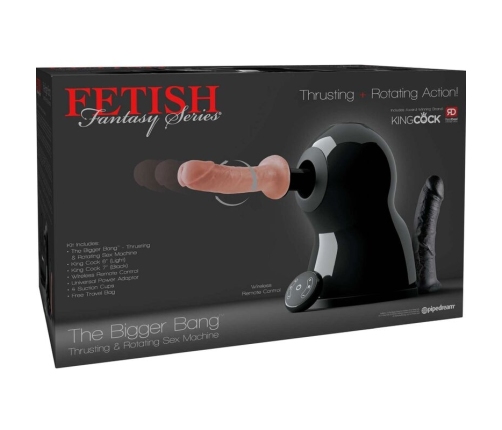 FETISH FANTASY SERIES - SEX MACHINE BIGGER BANG ROTATION AND PUSH