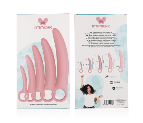 INTIMICHIC - SET 5 PIEZAS DILATADOR SILICONA