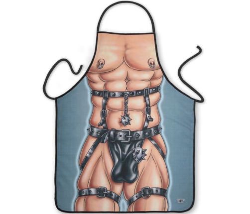 DIABLO PICANTE - DELANTAL SADO MASCULINO