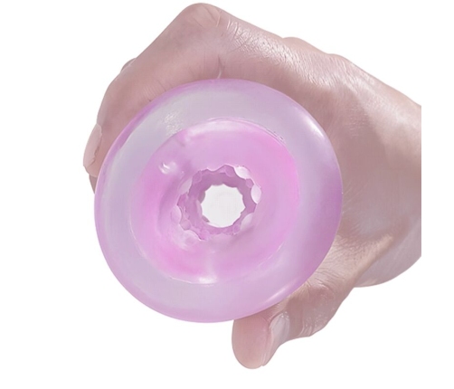 PRETTY LOVE - MASTURBADOR MASCULINO FANTASY ESPIRAL INTERNA Y BOLAS TRANSPARENTE