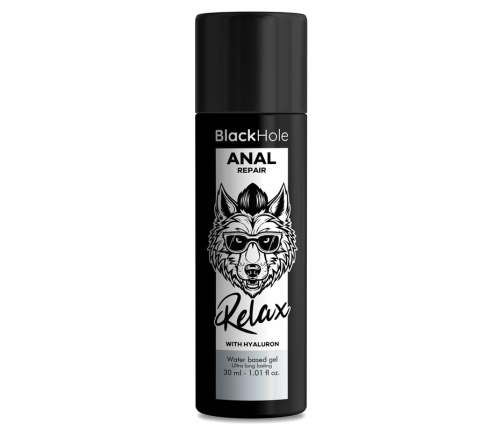 BLACK HOLE - ANAL REPAIR WATER BASED RELAX WITH HYALURON 30 ML