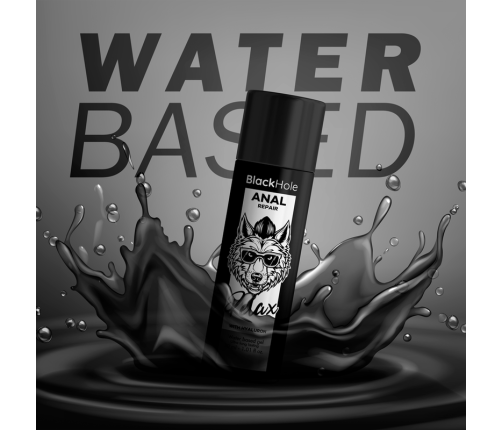 BLACK HOLE - ANAL REPAIR WATER BASED RELAX WITH HYALURON 30 ML