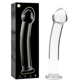 NEBULA SERIES BY IBIZA - MODEL 11 DILDO BOROSILICATE GLASS CLEAR 16 CM -O- 3 CM NEBULA SERIES BY IBIZA - MODEL 11 DILDO BOROSILICATE GLASS CLEAR 16 CM -O- 3 CM