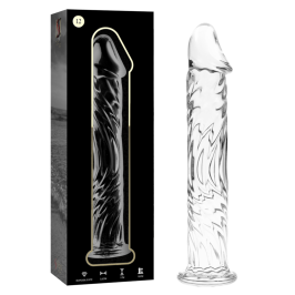 NEBULA SERIES BY IBIZA - MODEL 12 DILDO BOROSILICATE GLASS CLEAR 17 CM -O- 3.5 CM NEBULA SERIES BY IBIZA - MODEL 12 DILDO BOROSILICATE GLASS CLEAR 17 CM -O- 3.5 CM