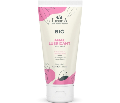 INTIMATELINE - LUXURIA BIO ANAL WATER-BASED LUBRICANT 100 ML