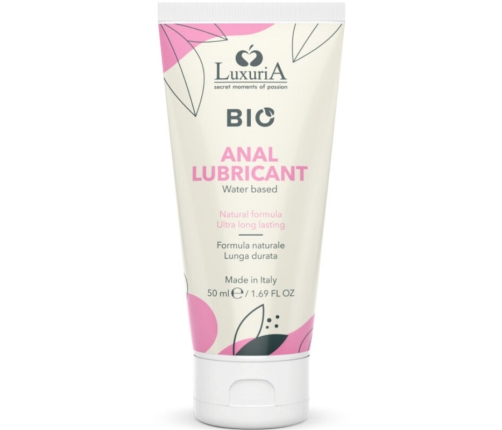 INTIMATELINE - LUXURIA BIO ANAL WATER-BASED LUBRICANT 50 ML