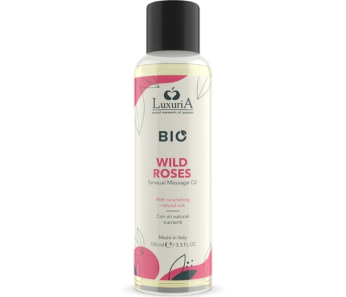 INTIMATELINE LUXURIA - BIO WILD ROSES MASSAGE OIL 100 ML