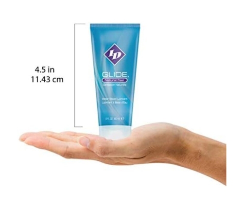 ID GLIDE - WATER BASED LUBRICANT ULTRA LONG LASTING TRAVEL TUBE 60 ML