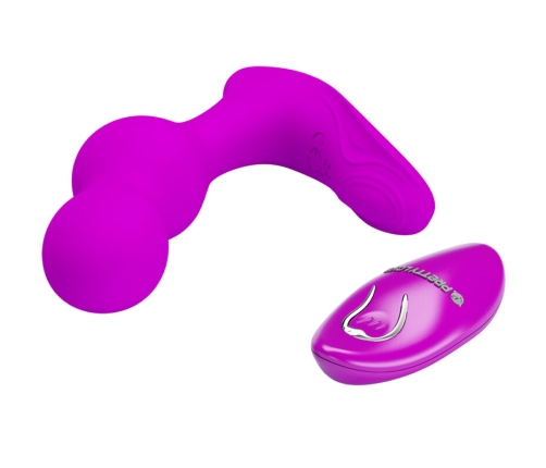PRETTY LOVE - TERRANCE ANAL VIBRATOR MASSAGER WITH REMOTE CONTROL