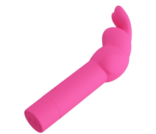 PRETTY LOVE - GERARDO FUSCHIA RABBIT SILICONE VIBRATOR