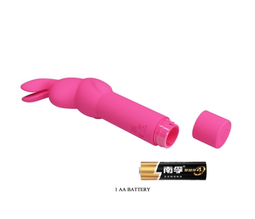 PRETTY LOVE - GERARDO FUSCHIA RABBIT SILICONE VIBRATOR