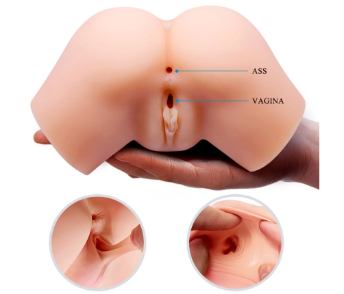 CRAZY BULL - REALISTIC VAGINA AND ANUS SAMANTHA VIBRATOR