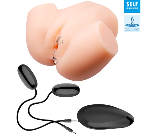 CRAZY BULL - REALISTIC VAGINA AND ANUS DOUBLE VIBRATION