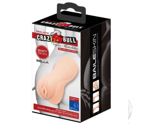 CRAZY BULL - BELLA VAGINA-SHAPED MASTUBADOR