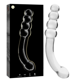 NEBULA SERIES BY IBIZA - MODEL 14 DILDO BOROSILICATE GLASS CLEAR 18.5 CM -O- 3 CM NEBULA SERIES BY IBIZA - MODEL 14 DILDO BOROSILICATE GLASS CLEAR 18.5 CM -O- 3 CM