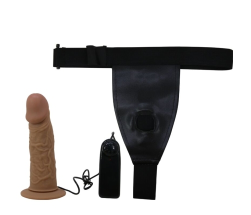 PRETTY LOVE - HARNESS BRIEFS CON VIBRACIÓN DILDO INCLUIDO