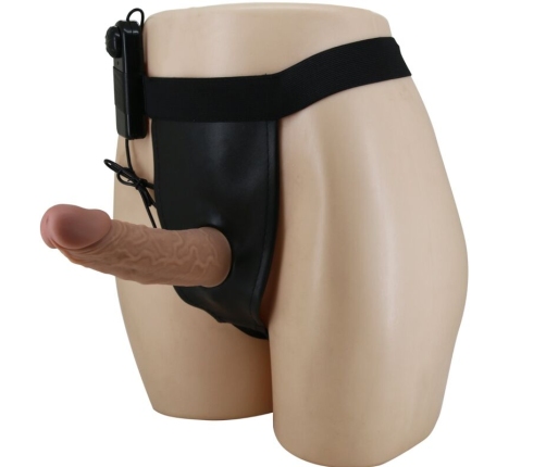 PRETTY LOVE - HARNESS BRIEFS CON VIBRACIÓN DILDO INCLUIDO