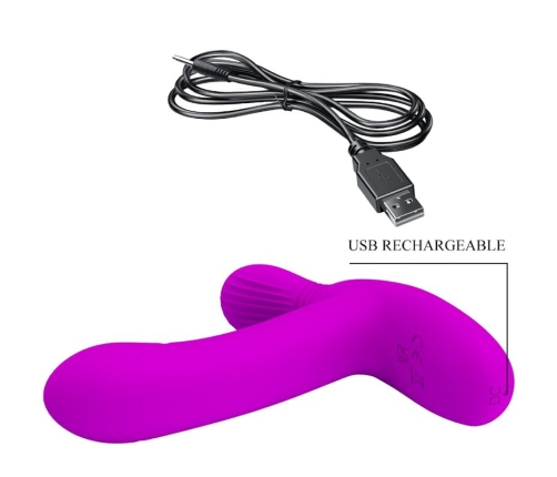 PRETTY LOVE - GERI MASAJEADOR CLITORIS CONTROL REMOTO ROSA