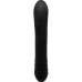 ADRIEN LASTIC - TWISTER VIBRATOR AND ROTATOR MASSAGER RABBIT BLACK