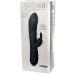 ADRIEN LASTIC - TWISTER VIBRATOR AND ROTATOR MASSAGER RABBIT BLACK
