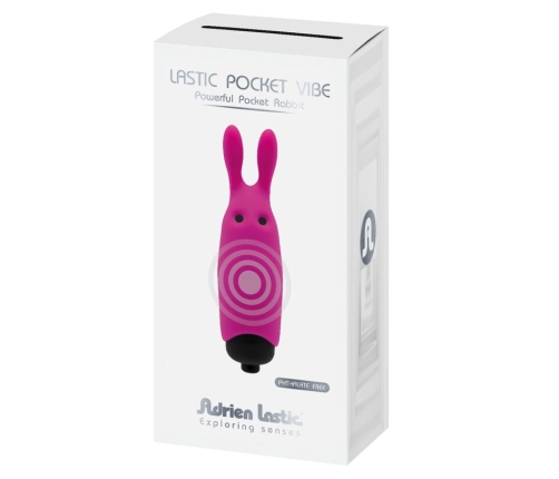 ADRIEN LASTIC - LASTIC POCKET PINK RABBIT VIBRATOR
