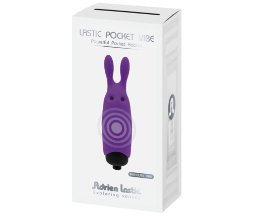 ADRIEN LASTIC - LASTIC POCKET VIOLET RABBIT VIBRATOR
