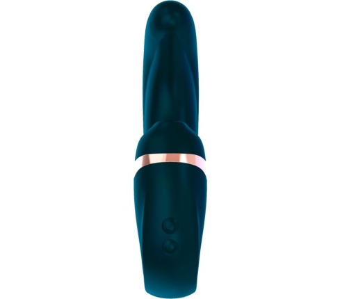 ADRIEN LASTIC - MYG CLITORIS SUCKER AND G-SPOT STIMULATOR DARK GREEN