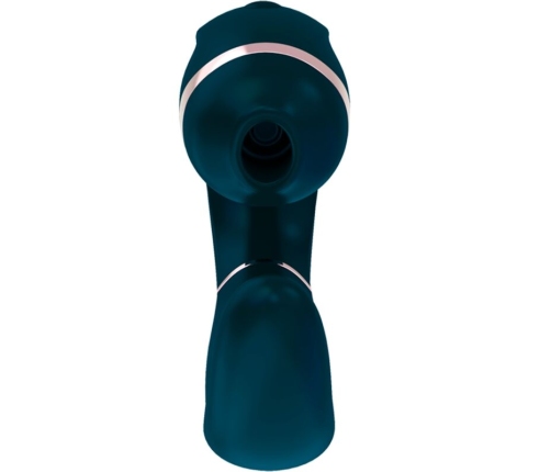 ADRIEN LASTIC - MYG CLITORIS SUCKER AND G-SPOT STIMULATOR DARK GREEN