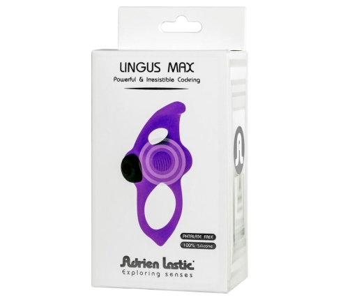 ADRIEN LASTIC - LINGUS MAX VIOLET VIBRATOR RING
