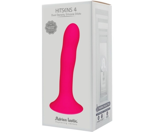 ADRIEN LASTIC - HITSENS 4 SILICONE DILDO FUCHSIA