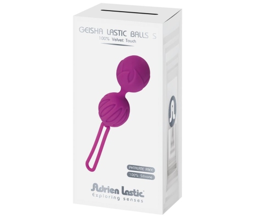 ADRIEN LASTIC - GEISHA LASTIC SILICONE BALLS SIZE S VIOLET