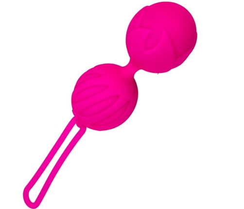 ADRIEN LASTIC - GEISHA LASTIC SILICONE BALLS SIZE S FUCHSIA