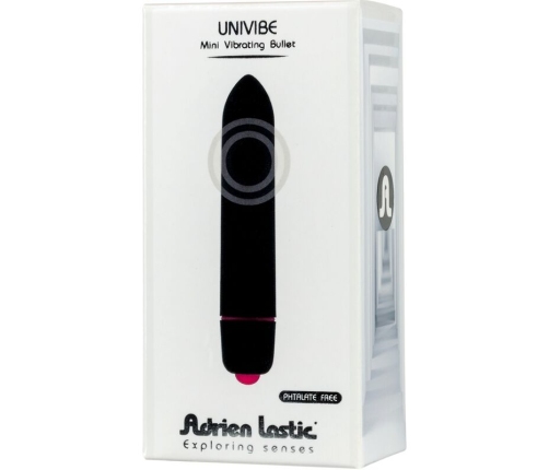 ADRIEN LASTIC - UNIVIBE MINI VIBRATING BULLET BLACK
