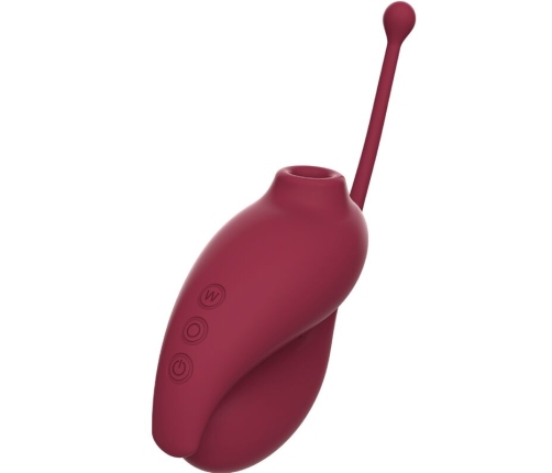 ADRIEN LASTIC - INSPIRATION CLITORIS SUCKER + RED VIBRATING EGG - FREE APP