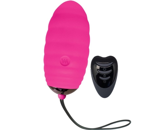 ADRIEN LASTIC - OCEAN BREEZE 2.0 RECHARGEABLE VIBRATING EGG REMOTE CONTROL PINK