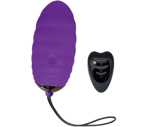 ADRIEN LASTIC - OCEAN BREEZE 2.0 RECHARGEABLE VIBRATING EGG REMOTE CONTROL VIOLET