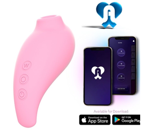 ADRIEN LASTIC - REVELATION PINK CLITORAL SUCKER - FREE APP