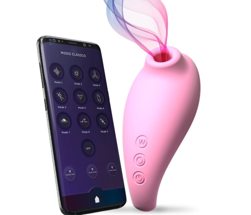 ADRIEN LASTIC - REVELATION PINK CLITORAL SUCKER - FREE APP