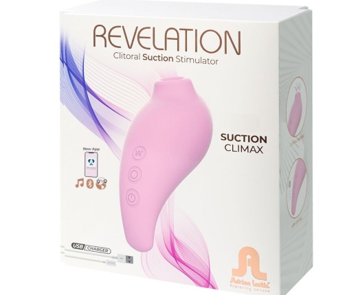 ADRIEN LASTIC - REVELATION PINK CLITORAL SUCKER - FREE APP