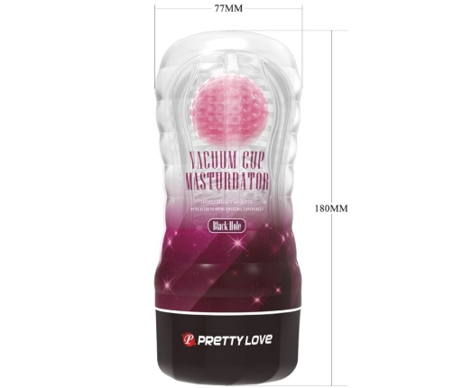 PRETTY LOVE - PINK MASTURBATOR COVER