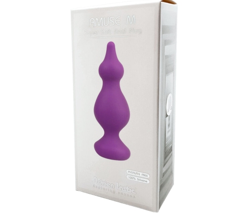 ADRIEN LASTIC - AMUSE ANAL PLUG VIOLET SILICONE SIZE M