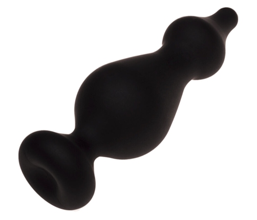 ADRIEN LASTIC - AMUSE ANAL PLUG SILICONE BLACK SIZE L