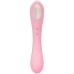 FEMINTIMATE - DAISY MASSAGER SUCTION AND VIBRATOR PINK
