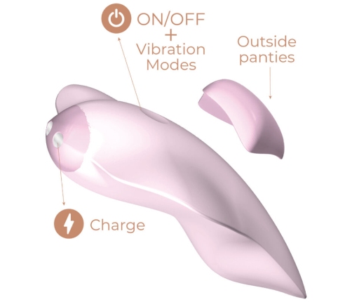 ADRIEN LASTIC - TEMPTATION PINK CLITORIS STIMULATOR - FREE APP